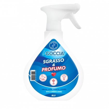 GOCCIA SGRASSO E PROFUMO BLU 500ML