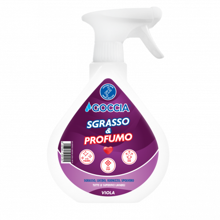 GOCCIA SGRASSO E PROFUMO VIOLA 500ML