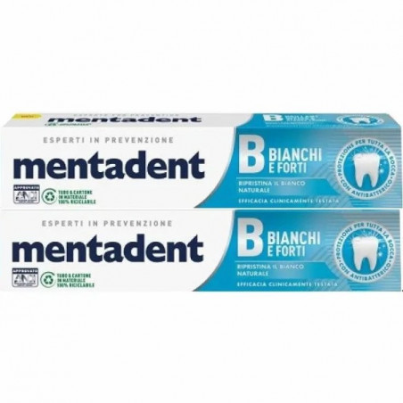 MENTADENT DENT. ML 75X2 BIANCHI E FORTI