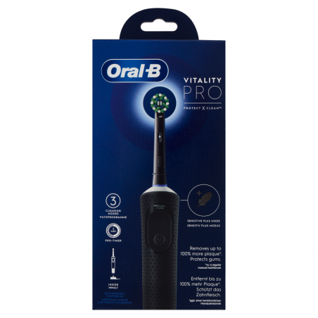 ORAL B SPAZ.ELETT.VITALITY PRO NERO