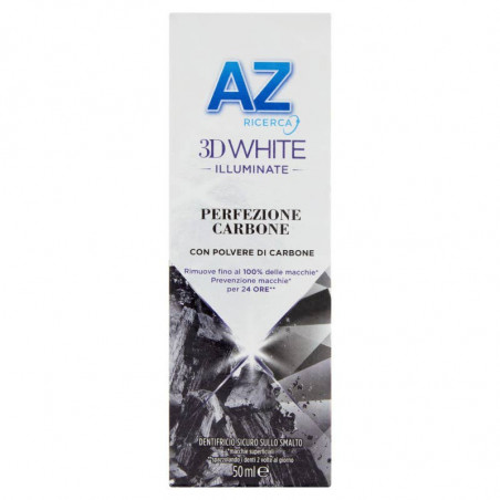 AZ DENT.3D WHITE ILLUM.CARBONE 50ML