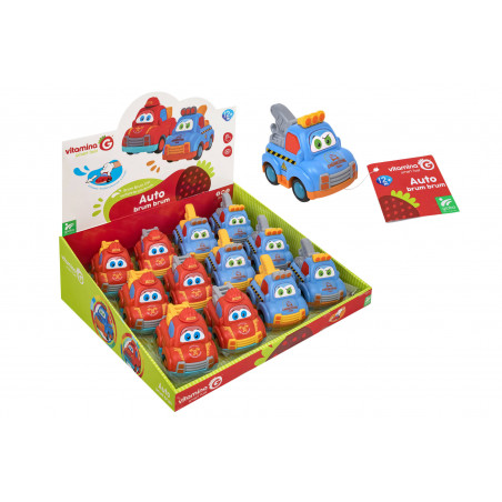 GLOBO MINI AUTO A FRIZ.12PZ ASS.(E)