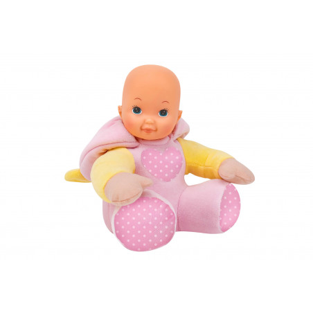 GLOBO BAMBOLA SOFFICE 25CM C CAP.ANIM(E)