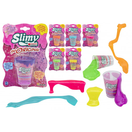 GLOBO SLIMY SLIME ORIG.METALIZZATO 80GR