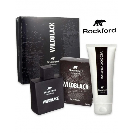 ROCKFORD W.BLACK KIT EDT 100ML+S GEL200M