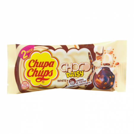 CHUPA CHUPS CHOCO DAISY WHITHE 32G