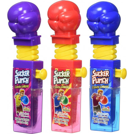 CANDY TOYS PUNCH PUGNO LOLLIPOP GR.17