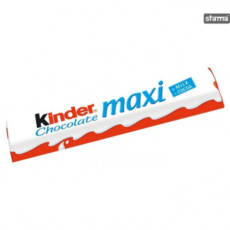 KINDER MAXI BARRETTE X8