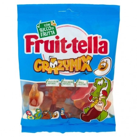 FRUITTELLA CRAZY MIX     90GR.