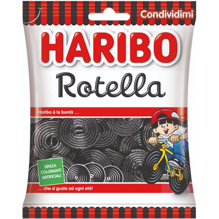 HARIBO ROTELLA LIQUIRIZIA 100GR