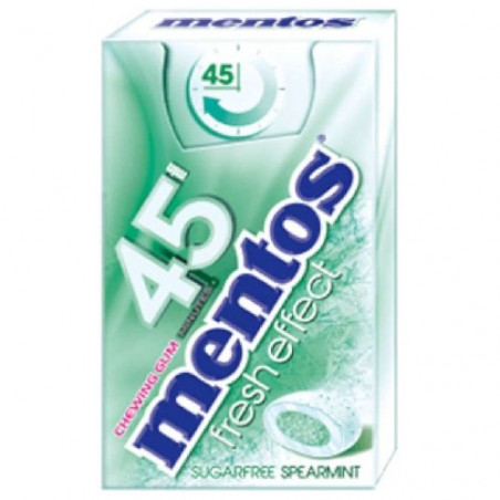 MENTOS GUM 45MIN SPEARMINT