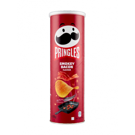 PRINGLES SMOKEY BACON 175GR.