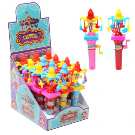 JOY CANDY TOYS FLASHING CAROUSEL