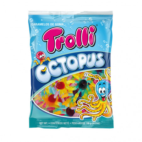 TROLLI OCTOPUS POLIPO LUCIDO GR.100(E)