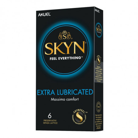 SKIN EXTRA LUBRICATED 6PZ