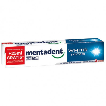 MENTADENT DENT WHITE SYST. 75+25