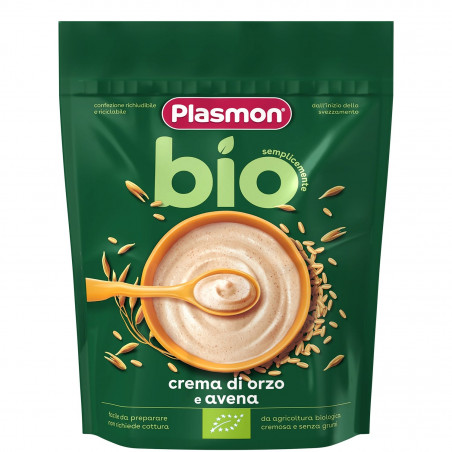 PLASMON BIO CREMA AVENA E ORZO GR.200