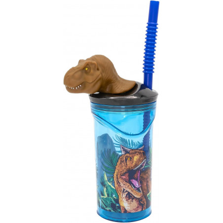 BICCHIERE C CAN 3D TRIT.JURASSIC 360ML