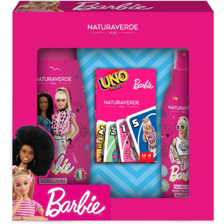 BARBIE SET BG300ML+PROF100ML+CARTE UNO