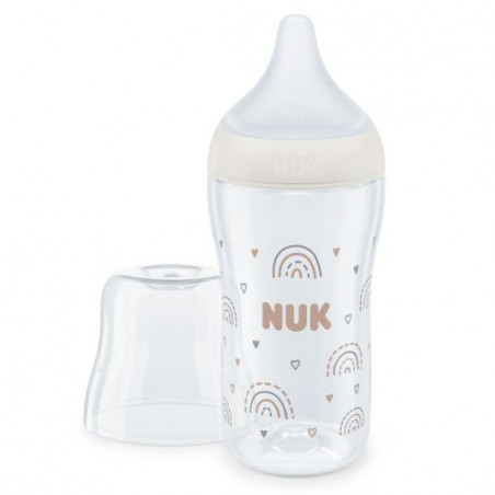NUK BIBERON PM TC SIL.RAINBOW 260ML