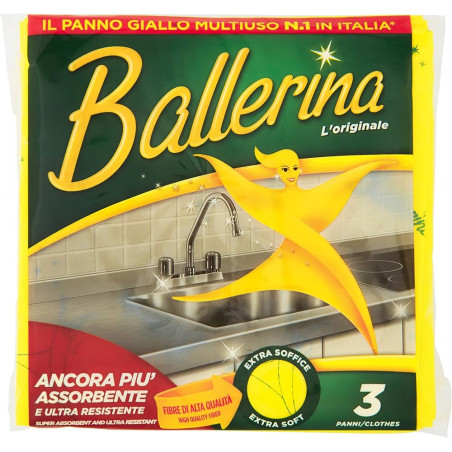 BALLERINA PANNO MULTIUSO X 3