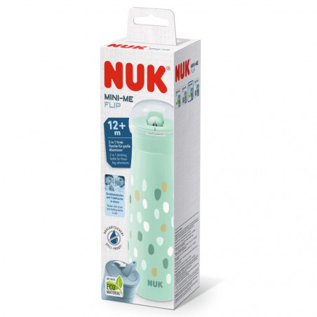 NUK TAZZA MINI ME FLIP MINT DOTS 450ML