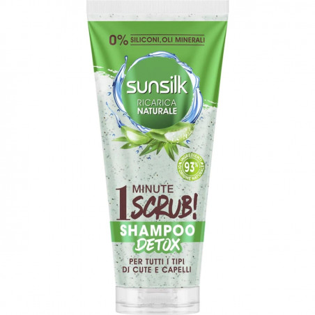 SUNSILK SCRUB 1 MIN.SH TTCAP. 200ML