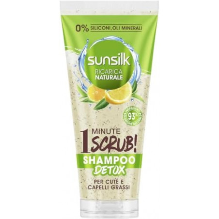 SUNSILK SCRUB 1 MIN SH C.GR. 200ML