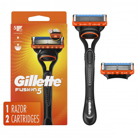 GILLETTE FUSION RASOIO +2 ric.