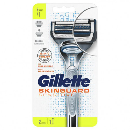 GILLETTE SKINGUARD SENS.RASOIO 2UP MAN