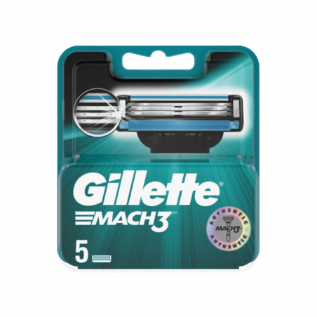 GILLETTE MACH3 LAME RIC.X5