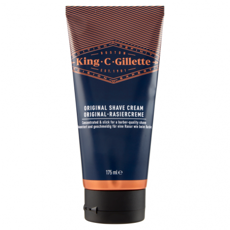 GILLETTE KING CREMA BARBA TUBO 175ML