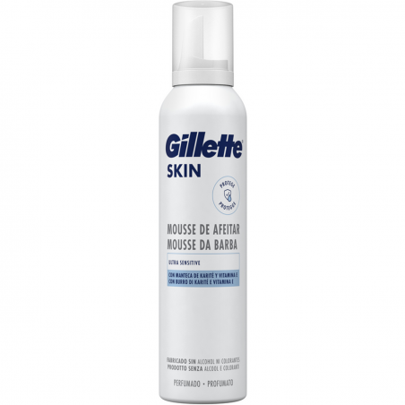 GILLETTE SKIN U.SENS.MOUSSE IDRAT.240ML