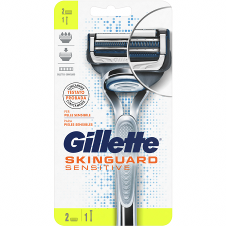 GILLETTE SKINGUARD SENS.RASOIO 2UP