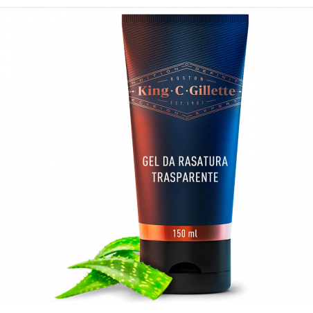 GILLETTE KING C GEL BARBATRASP.150ML