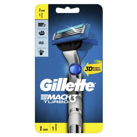 GILLETTE MACH3 TURBO 3D RASOIO