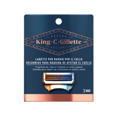 GILLETTE KING C.LAME X COLLO X3