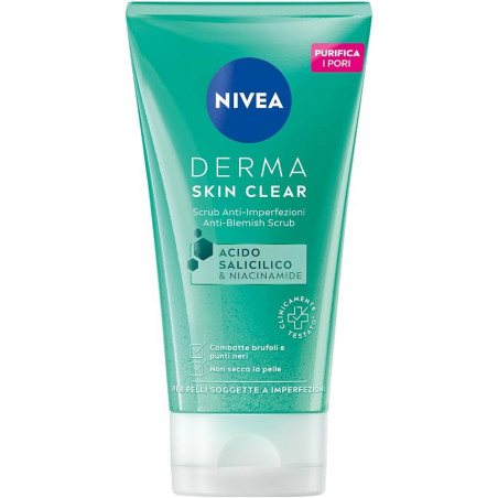 NIVEA DERMA SKIN CL.SCRUB 150ML