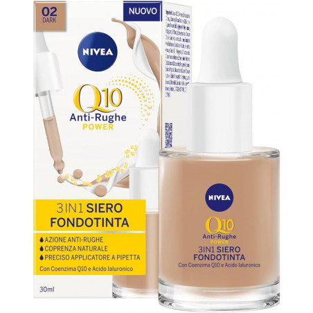 NIVEA Q10 POW.3IN1 SIERO FDT 02 DARK