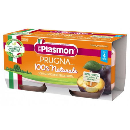 PLASMON OMO PRUGNA GR.80X2