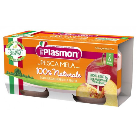 PLASMON OMO PESCA MELA GR.80X2