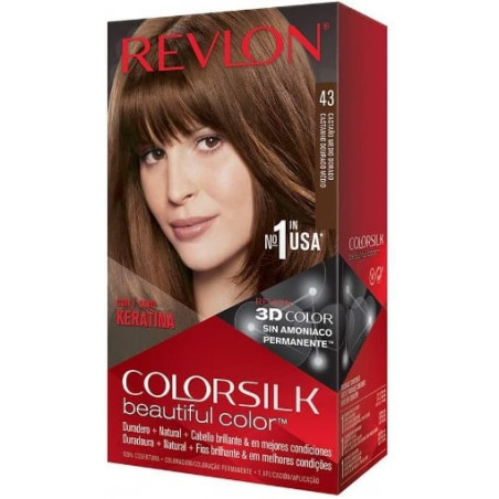 COLORSILK N 43 MEDIUM GOLDEN BROWN