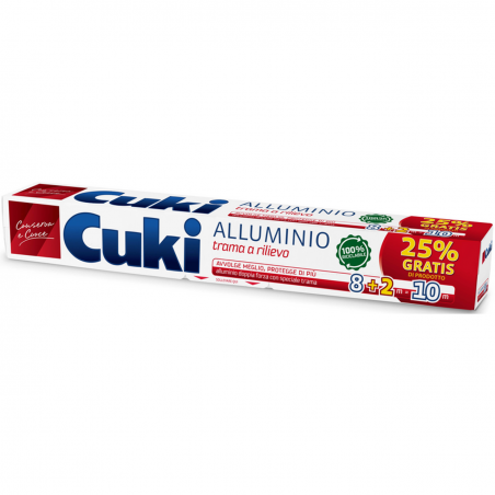 CUKI ALLUMINIO MT 8+2 GOFFRATA