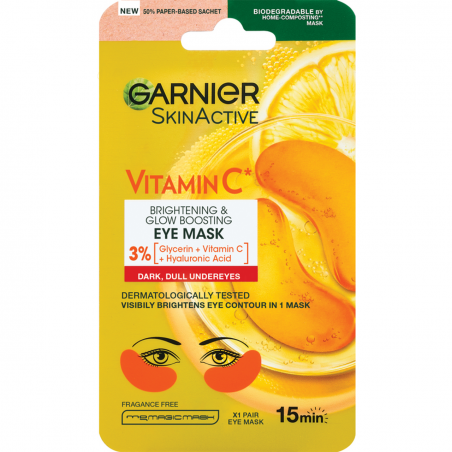 GARNIER SKIN ACT.EYE MASK VIT.C