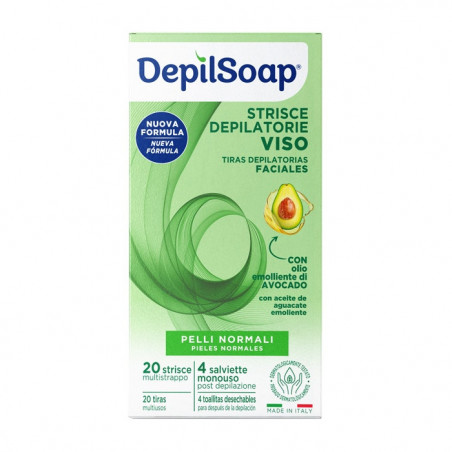 DEPILSOAP STRISCE DEPIL.VISO PN 20+4PZ