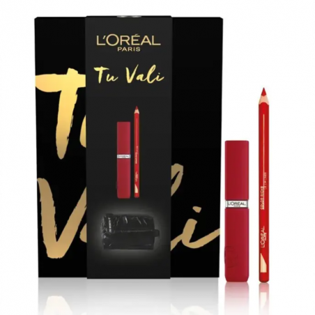 L'OREAL MINI BEAUTY MATTE RED XMAS '23