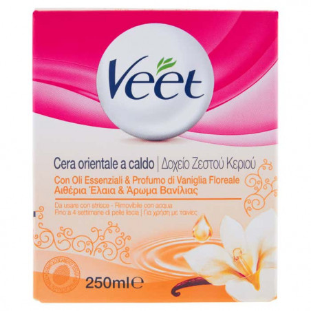 VEET CERA A CALDO ORIENTALE C OLI ESS.25