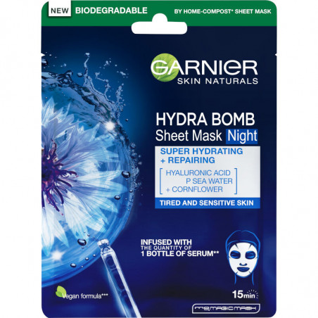 GARNIER HYDRABOMB MASK TESS.NOTTE