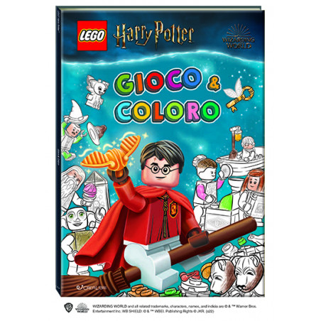 LEGO HARRY POTTER STICKERS GIOCO&COLORO