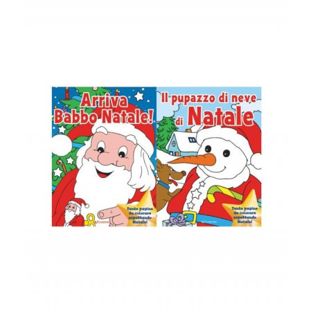 EDICART COLORA NATALE PUPAZZO ARRIVA BAB